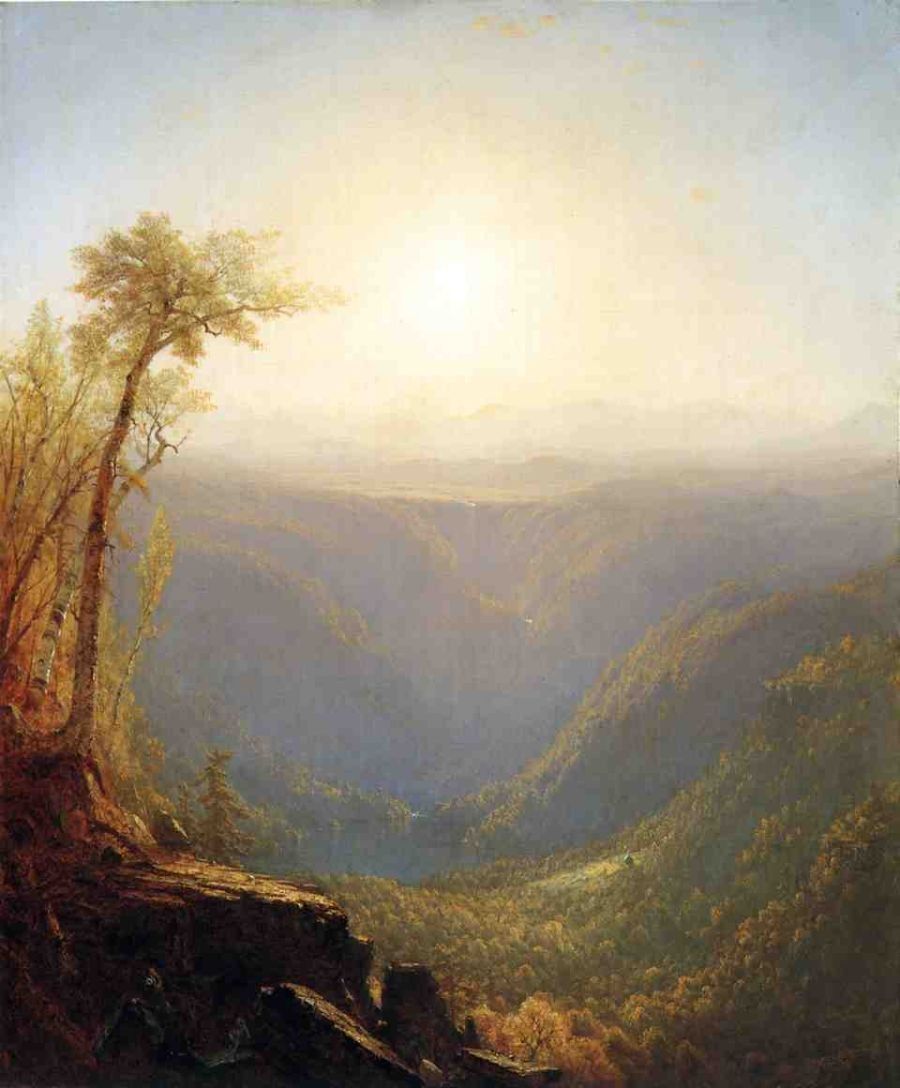 Sanford Robinson Gifford A Gorge in the Mountains